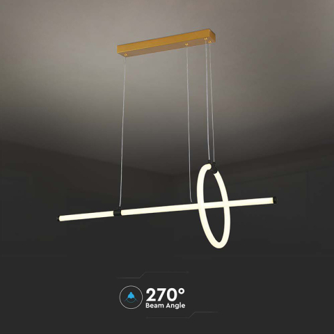 CANDELABRU LED 16W 3000K 86X100CM - NEGRU [5]