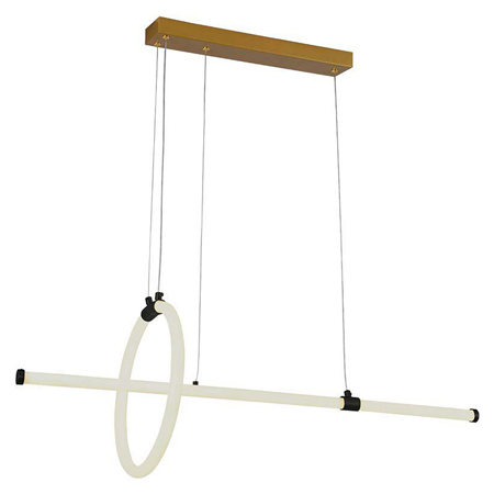 Candelabre / Design - CANDELABRU LED 16W 3000K 86X100CM - NEGRU