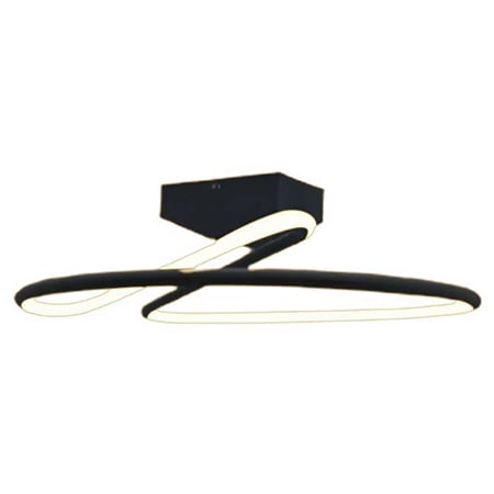 Candelabre / Design - CANDELABRU LED 20W 4000K 25X13CM - NEGRU