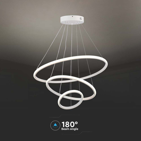 CANDELABRU LED 32W 3000K 60X40X100CM - ALB [5]
