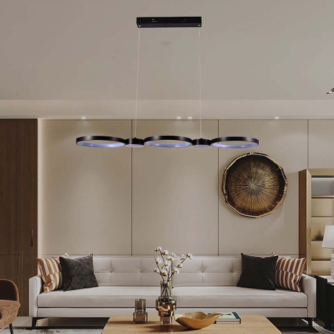 CANDELABRU LED 38W 4000K 95X100CM - NEGRU [7]