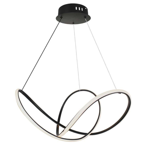 CANDELABRU LED 49W 3000K 70X120CM - NEGRU [1]