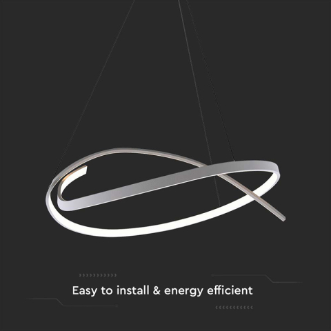 CANDELABRU LED DIMABIL 48W 4000K 80X120CM - ALB [3]