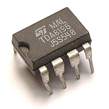 Componente Electronice - COMUTATOR AUDIO SI CONTROL VOLUM TV TDA8196