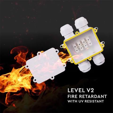 CONECTOR TERMINAL 4PINI 8-12MM IP68 - ALB [3]