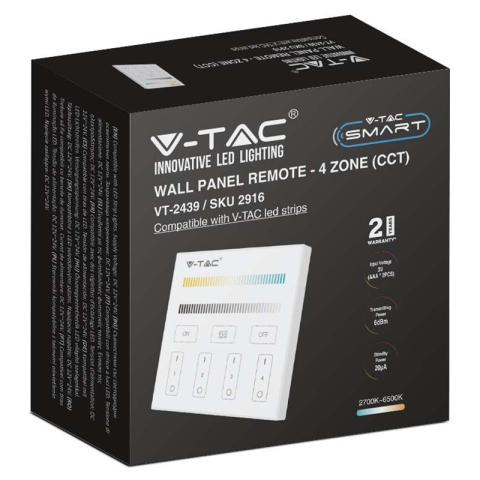 CONTROLLER BANDA LED 4 ZONE WI-FI - ALB [2]