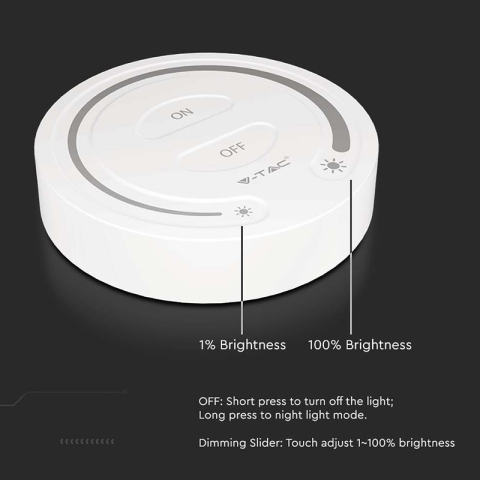 CONTROLLER BANDA LED TOUCH LUMINA ALBA - ALB [6]