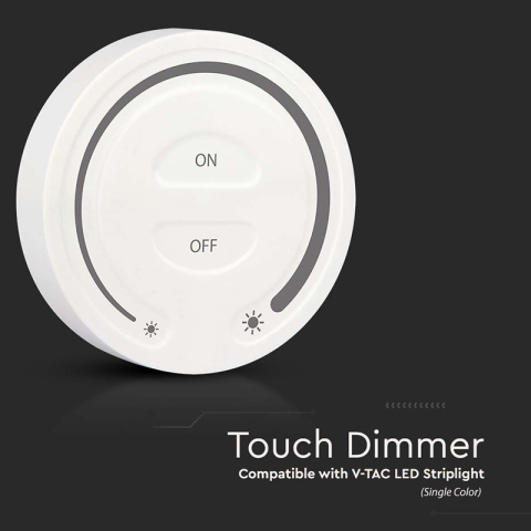 CONTROLLER BANDA LED TOUCH LUMINA ALBA - ALB [5]