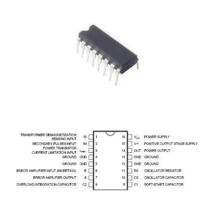Componente Electronice - CONTROLLER SURSA ALIMENTARE IN COMUTATIE TEA2261