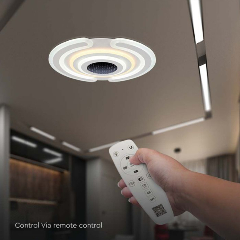 Corp Iluminat Decorativ LED 125W Dimabil 3000K + 6000K Alb V-TAC SKU-15359 [7]