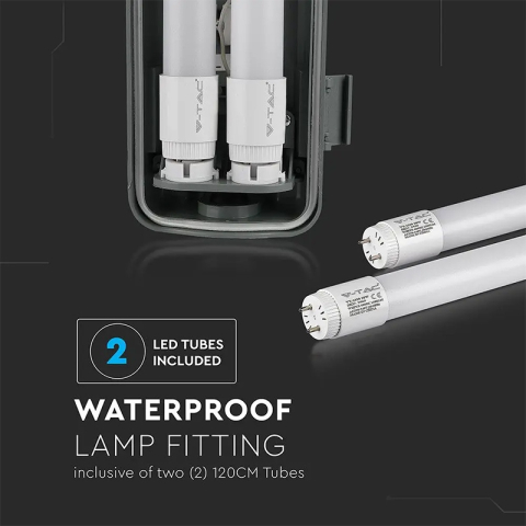 CORP ILUMINAT LED 120CM 2X18W 4000K NEUTRU IP65 [9]