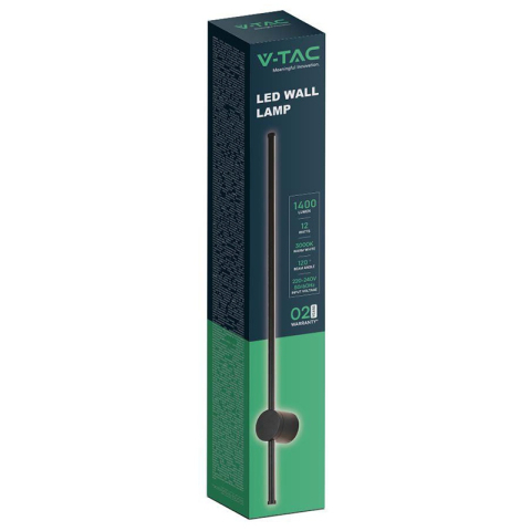 CORP ILUMINAT LED 12W 3000K IP65 - NEGRU [2]