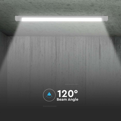 Lampa LED liniară 20W, 60 cm, 120 lm/W, 6500K, lumină rece, cip CREE, V-TAC, SKU-203496 [9]