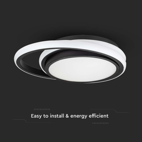 CORP ILUMINAT LED 38W 3IN1 - NEGRU [3]