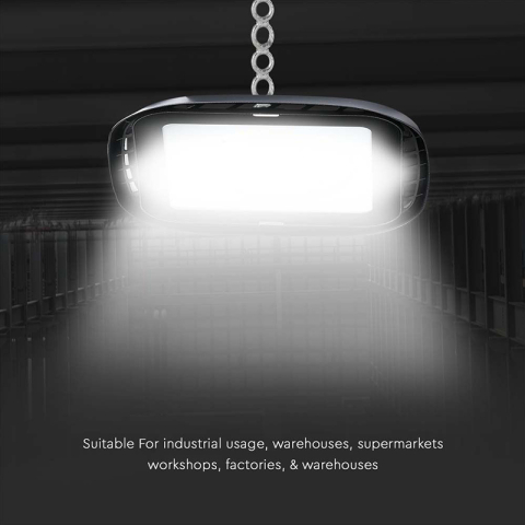 CORP ILUMINAT LED HIGHBAY 200W 4000K ALB NEUTRU [6]