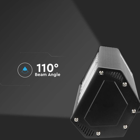 CORP ILUMINAT LED ILUMINAT INDUSTRIAL 100W 120LM/W 6500K - NEGRU [3]