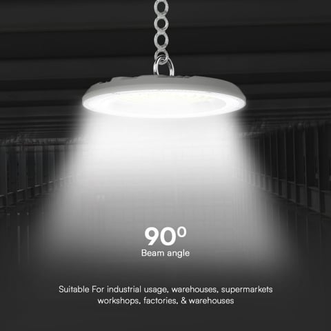 Reflector Proiector LED 150W Industrial 12300lm IP65 Lumină Caldă, Rece, Neutră V-TAC [6]