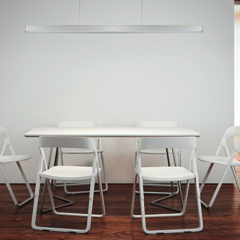 CORP ILUMINAT LED LINIAR 120CM 40W 4000K ALB NEUTRU - ALB [7]
