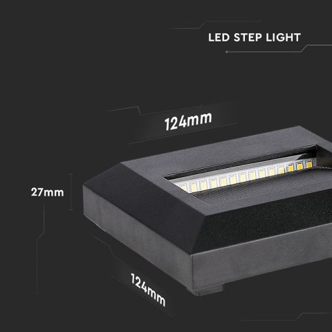 CORP ILUMINAT LED PENTRU SCARI 2W 4000K ALB NEUTRU [11]