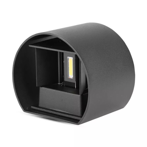 CORP ILUMINAT LED ROTUND 6W IP65 3000K ALB CALD [1]