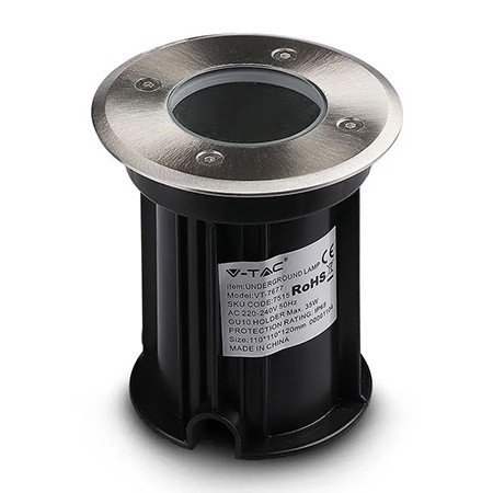 Corp iluminat exterior casa / gradina - CORP ILUMINAT MONTAJ PODEA GU10 IP65 - NEGRU