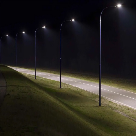 CORP ILUMINAT STRADAL LED 100W 6400K ALB RECE CIP SAMSUNG [6]