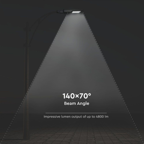CORP ILUMINAT STRADAL LED SOLAR 40W 4000K ALB NEUTRU [18]