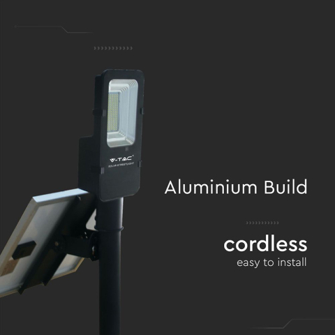 Lampa stradală LED solară 50W, 6000K, V-TAC [13]