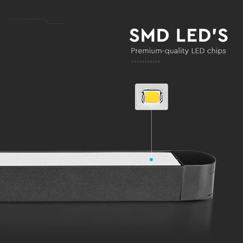 CORP LED MAGNETIC 20W 3000K - NEGRU [6]