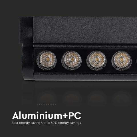 CORP LED MAGNETIC 5W 3000K - NEGRU [10]