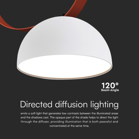 CORP LED MAGNETIC TRACKLIGHT 20W 3000K - ALB [9]