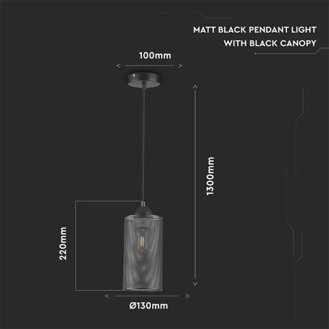 CORP SUSPENDAT PENTRU ILUMINAT MAX 60W IP20 [2]