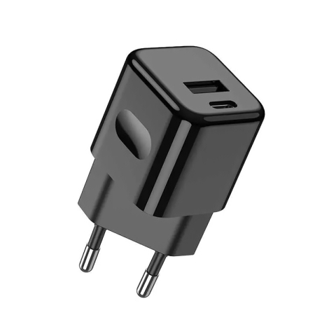 INCARCATOR RAPID UN PORT USB + TIP C 20W - NEGRU [2]