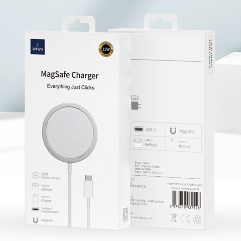 INCARCATOR WIRELESS MAGNETIC 15W - ALB [6]