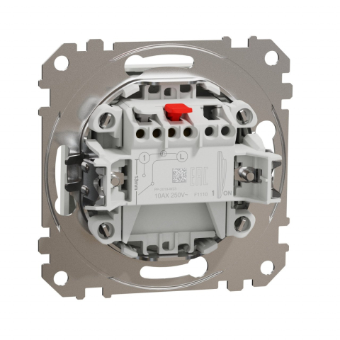 Intrerupator simplu, 10A, IP20, Alb, Schneider Sedna Design SDD111101 [4]