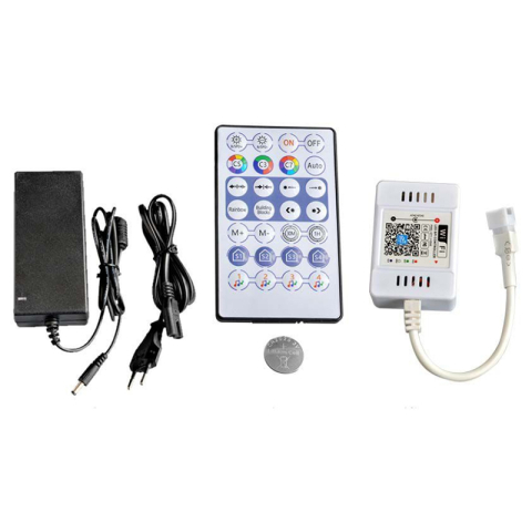 KIT BANDA LED SMD5050 5M 24V RGB IP65 [6]