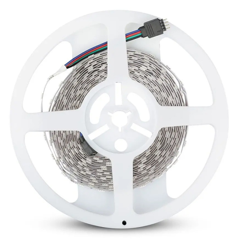 KIT BANDA LED SMD5050 RGB 60LED/M IP20 5M [9]
