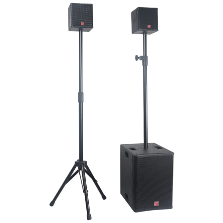 Kit Sonorizare - KIT SUBWOOFER 10"/25CM + 2 SATELITI 4"/10CM 400W RMS BST