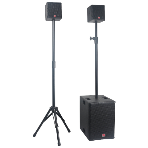 KIT SUBWOOFER 10"/25CM + 2 SATELITI 4"/10CM 400W RMS BST [1]