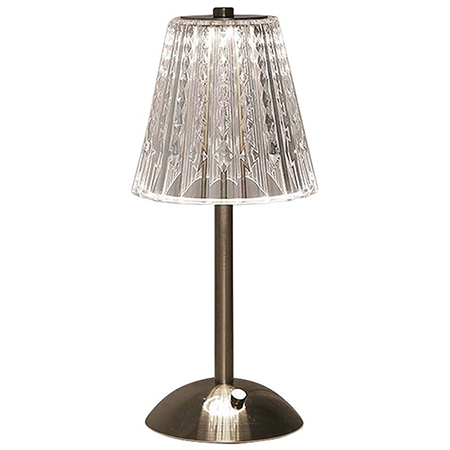 Veioze/Lampi birou - LAMPA BIROU 3W 3IN1 CU ACUMULATOR 1800MAH - NICKEL AURIU