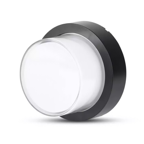 LAMPA LED 12W IP65 3000K ALB CALD - NEGRU [1]
