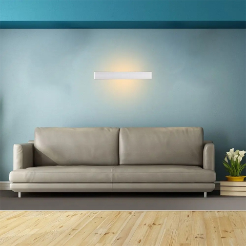 LAMPA LED 20W IP44 3000K ALB CALD - ALB [8]