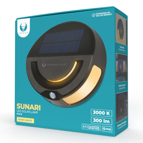 LAMPA LED 3000K CU INCARCARE SOLARA SI SENZOR DE MISCARE 6W 300LM [5]