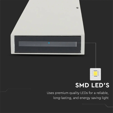 LAMPA LED 6W IP65 3000K ALB CALD - GRI [5]