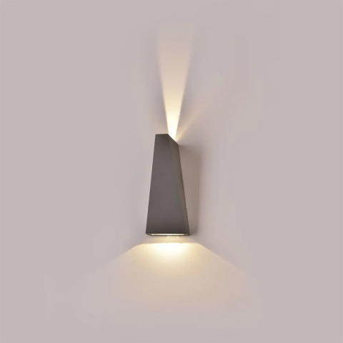 LAMPA LED 6W IP65 3000K ALB CALD - GRI [8]