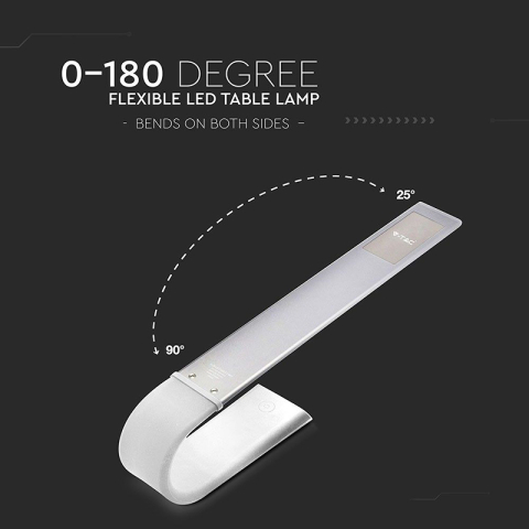 LAMPA LED BIROU 3IN1 FLEXIBIL - ALB [12]