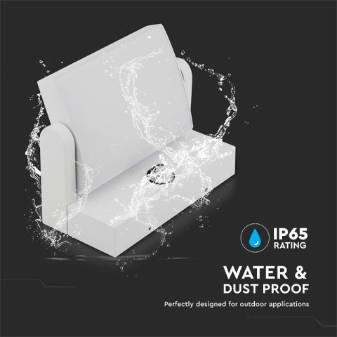 LAMPA LED CU SENZOR MISCARE 17W IP65 3000K- ALB [8]