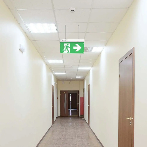 Lampa led 4 in 1 iesire de urgenta exit 2.5w 6000k alb rece V-tac - V-TAC [2]