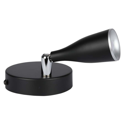 LAMPA LED MONTAJ PERETE 4.5W 4000K ALB NEUTRU - NEGRU [2]