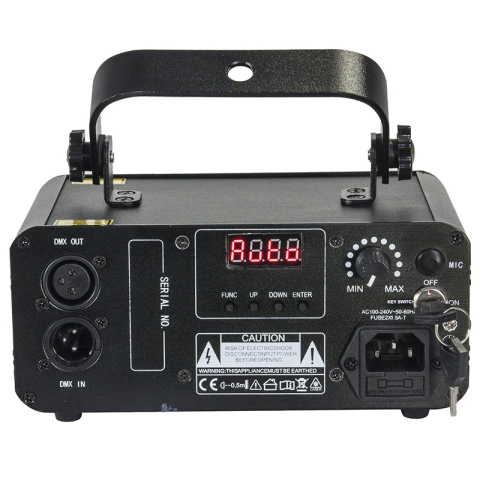 LASER CU LUMINA VERDE GRAFIC 60MW DMX [2]